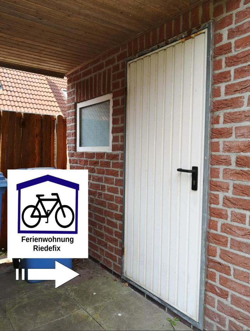 Ferienwohnung Riedefix ノルトダイヒ エクステリア 写真
