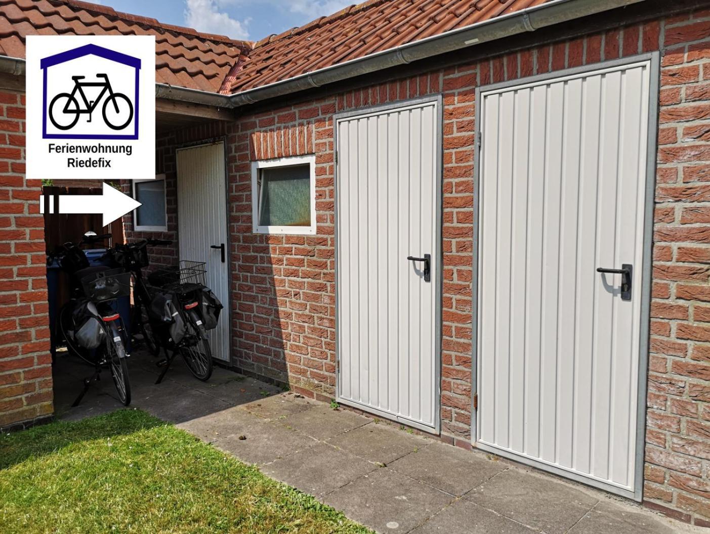 Ferienwohnung Riedefix ノルトダイヒ エクステリア 写真